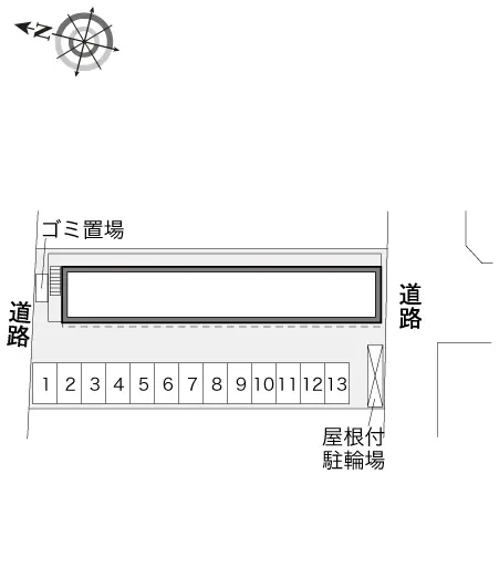 ★手数料０円★日高市高萩　月極駐車場（LP）